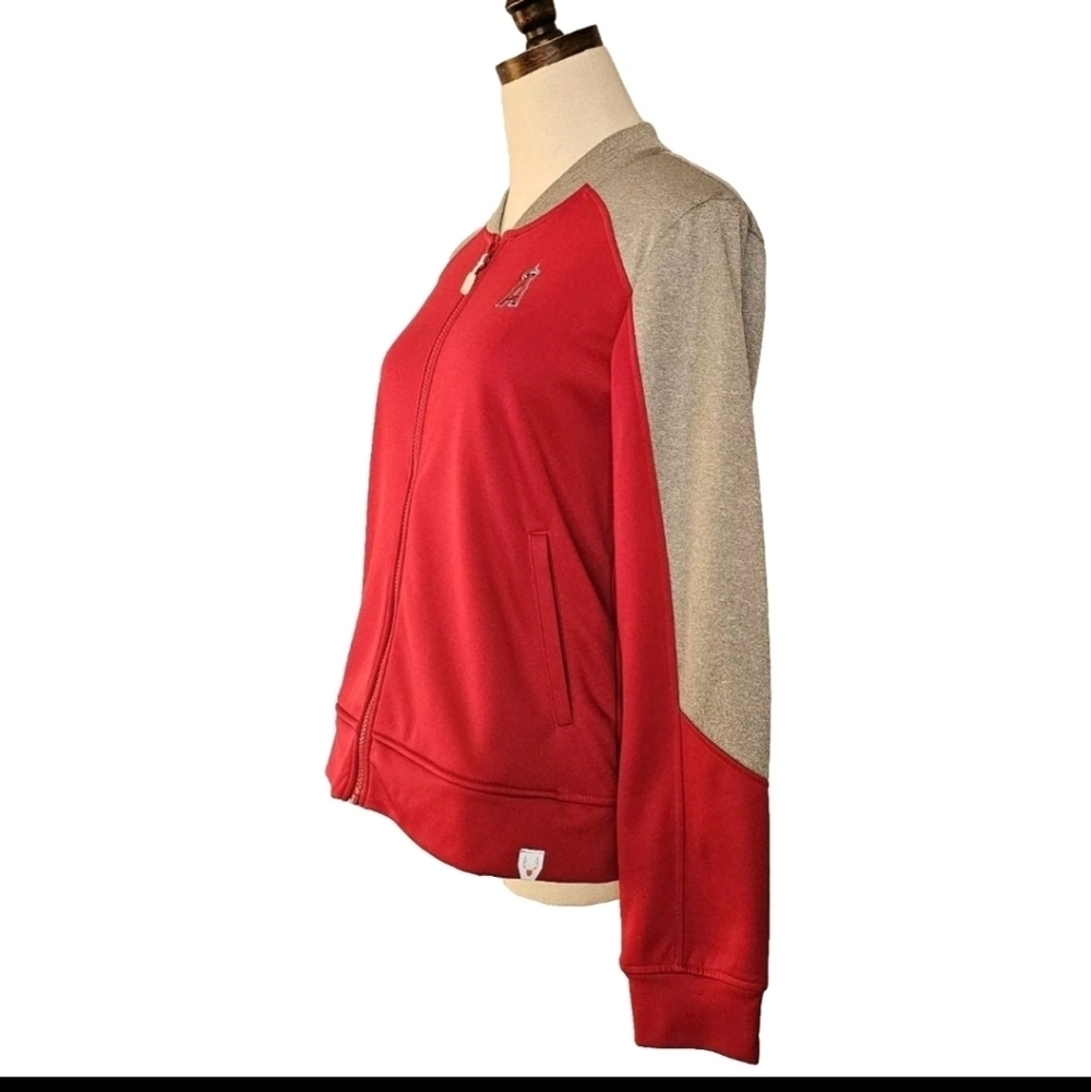 Cutter & Buck Women’s Full Zip Red Gray  San Francisco 49ers Athletic Jacket - Picture 7 of 13